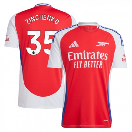 Arsenal Zinchenko 35 Domácí 2024-25 - Fotbalové Dresy (S/S)